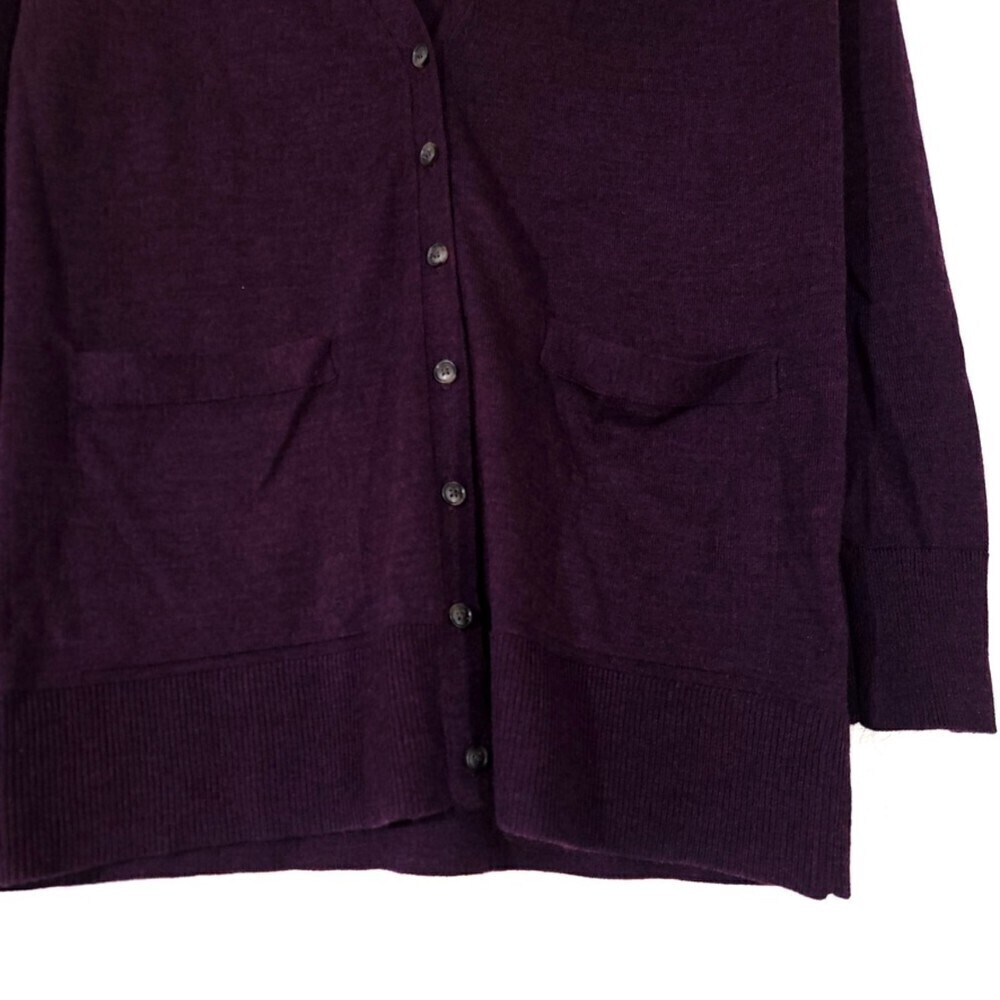 NEW Banana Republic 100% Merino Wool Boyfriend Cardigan Button Down Sweater XXS - Picture 4 of 9